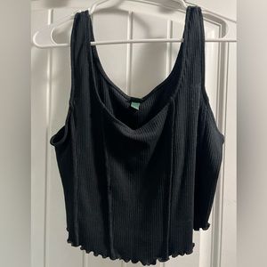 Ribbed Crop Tank